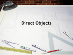 Direct Objects - WordPress.com