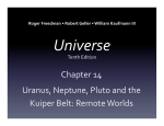 Chapter 14 Uranus, Neptune, Pluto and the Kuiper Belt