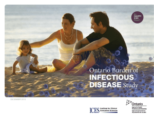 Ontario Burden of Infectious Disease Study