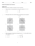 ExamView - Parallel and Perpendicular Lines Unit Review.tst