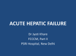 acute hepatic failure