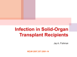 Infection in Solid-Organ Transplant Recipients