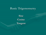 Basic Trigonometry
