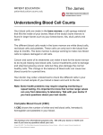 Understanding Blood Cell Counts - Patient Education