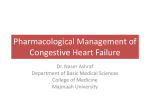 Pharmacological Management of Congestive Heart Failure