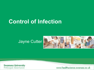 Control of Infection