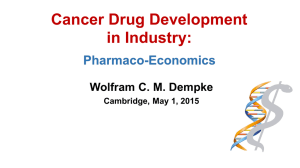 Cancer Drug Development in Industry