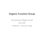 Organic Function Group - Megan Gould`s Web Portfolio