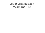 Law of Large Numbers Powerpoint