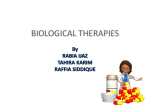 BIOLOGICAL THERAPIES