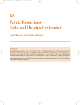 26 Pelvic Resections (Internal Hemipelvectomies)