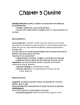 Chapter 5 Outline