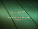 Sunni vs. Shia