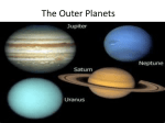 The Outer Planets - Mr. Cramer