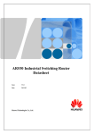 AR530 Industrial Switching Router Datasheet