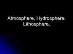 Atmosphere, Hydrosphere, and Lithosphere - Hewlett