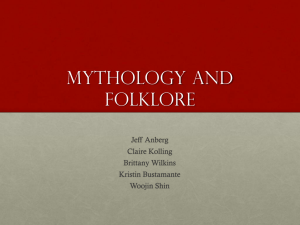 Mythology and folklore