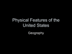 Physical Features of the United States