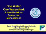 One Water, One Watershed - Southern California Water Dialogue