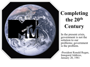Completing the 20th Century