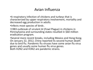 VIRAL - Orthomyxovirus type A