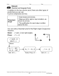 2-7 Flowchart and Paragraph notes