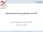 Adolescents/Young Adults and HIV in 2013