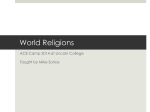 World Religions PPT - Boone County Schools
