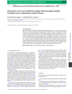 Geophysical Journal International