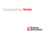 Verb Conjugation, Tense, and Aspect Lesson | PPT