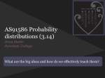 AS91586 Probability distributions (3.14)