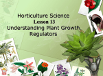 What are several commercial uses for plant growth regulators?