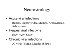 Acute viral infections