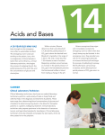 Acids and Bases - Pearson Higher Education