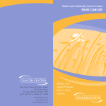 Skin Cancer Brochure - Saint Louis University