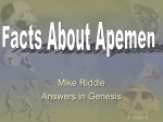 18-Facts About Apemen (Mike Riddle CTI