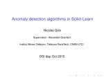 Anomaly detection algorithms in Scikit-Learn