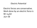 Electric Potential - Nutley Public Schools