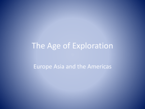 The Age of Exploration