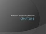 Chapter 8-Evolutionary Theory