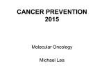 cancer prevention - Rutgers New Jersey Medical School
