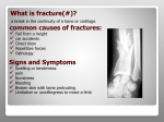 What is fracture(#)?