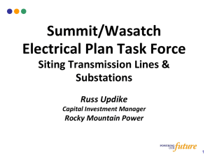 Transmission Design - Rocky Mountain Power