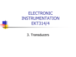 EKT314 - 3 - Tranducers