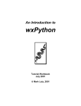 wxPython - Mark Lutz`s Websites