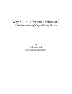 Why 3+1 = 11 for small values of 7
