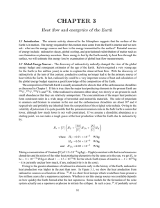 Chapter 3: heat flow