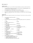 7-3 Plate Tectonics Test