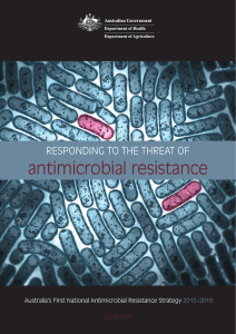 Responding to the threat of antimicrobial resistance