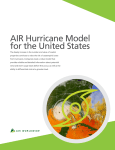 AIR Hurricane Model for the United States